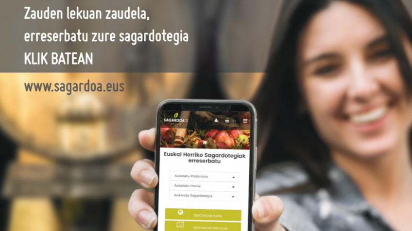 Cómo reservar una sidrería online